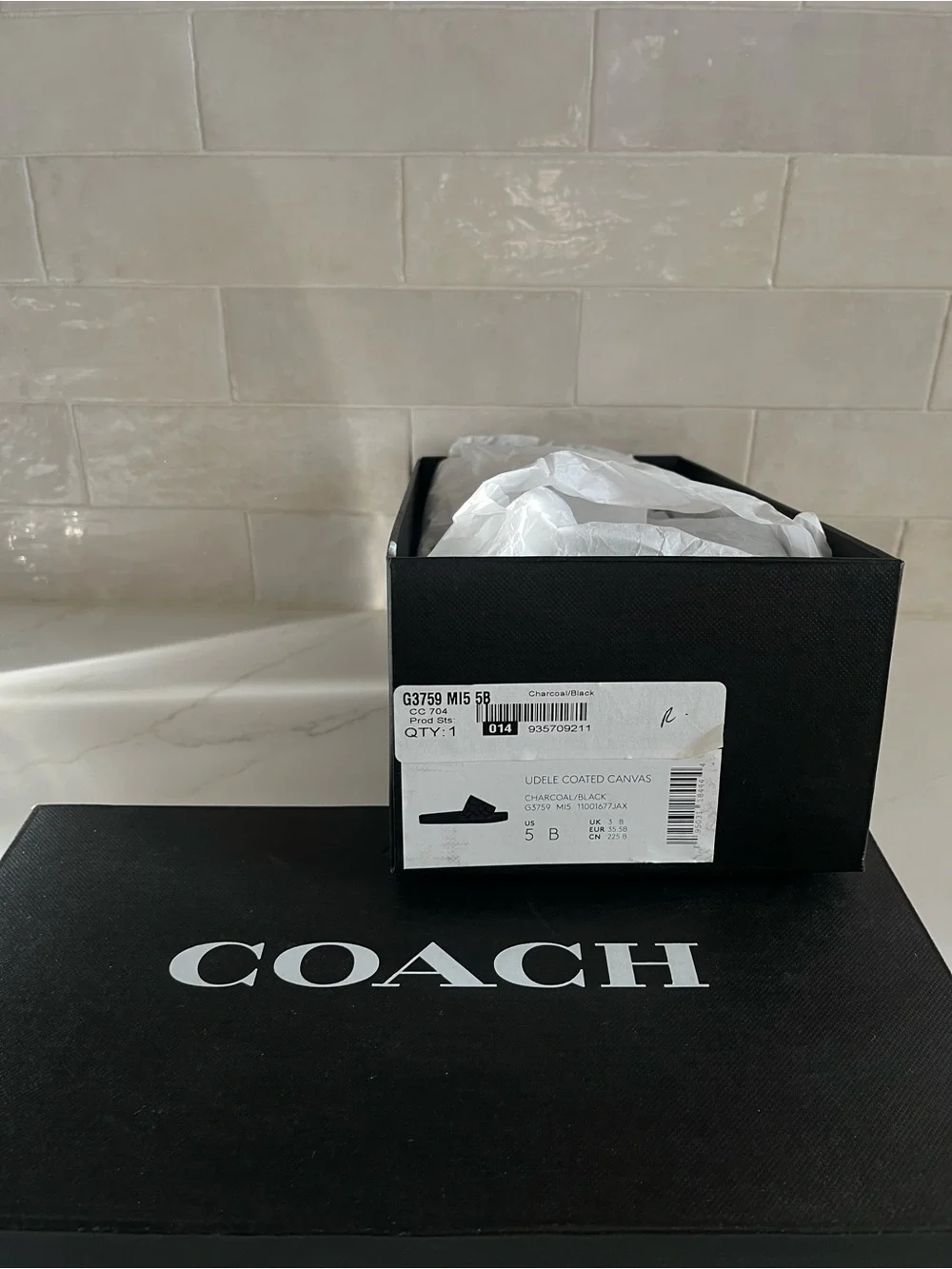 Coach slide sandals